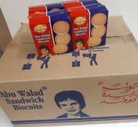 
              Abu Walad Sandwich Biscuits Case - 48 boxes X 100 g
            